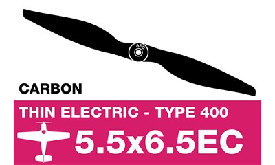 Elektro Luftschraube - 400 klasse - Carbon - 5.5X6.5EC