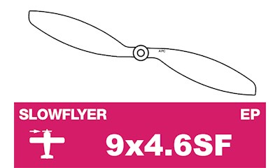 SLOWFLYER Propeller - 9X4.6SF
