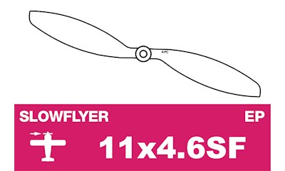 SLOWFLYER Propeller - 11X4.6SF