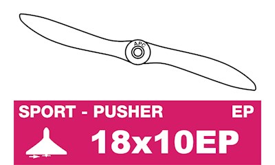 Electro Propeller - Thin - Pusher / CCW - 18X10EP