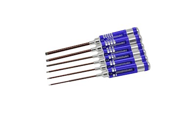 Allen Wrenches 1.5-2.0-2.5-3.0-4-5.0x120mm - 6 Pcs