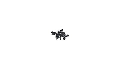 110-degree Titanium Allen Countersunk M3X8 (10)