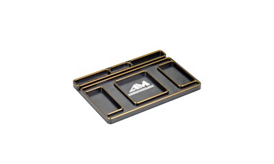 Alu Tray For Set-Up System & LED Pit Lamp Black Golden