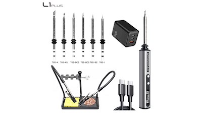 L1 PLUS Soldering Iron Set with Alu Bracket