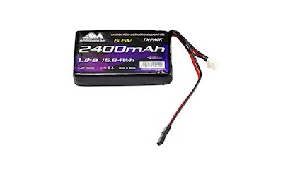 LiFe 2400mAh 6.6V-Futaba 4PK / 4PX / 4PV / 7PX