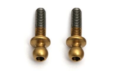 Ti Nitride Ballstuds M3 x 10 mm, short