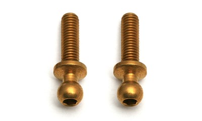 Ti Nitride Ballstuds M3 x 10 mm, long