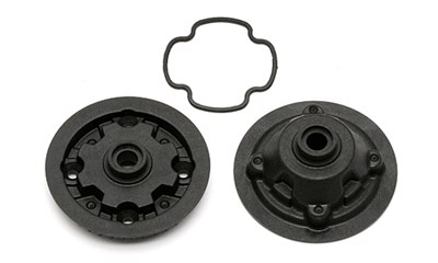 TC6 Gear Diff Case and Pulley