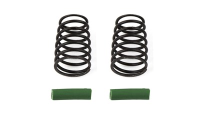 RC10F6 Side Springs, green, 4.2 lb/in