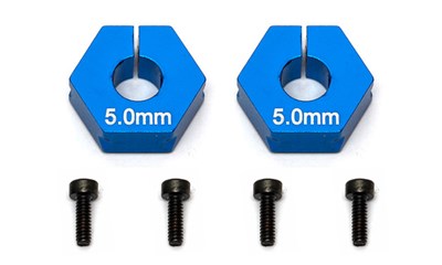 Factory Team Clamping Wheel Hexes, 5.0mm