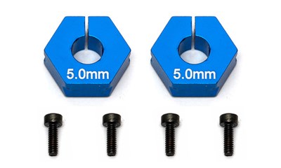 Factory Team Clamping Wheel Hexes, 5.0mm