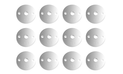 12mm Shock Pistons, V2