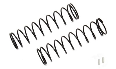 12mm Feder für Stossdämpfer, 72mm, white, 2.40 lb/in