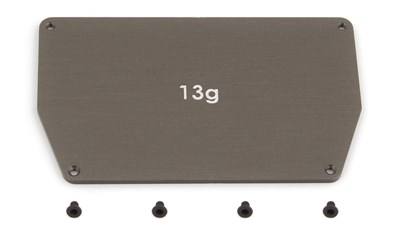 B6 Aluminum Chassis Weight, 13g