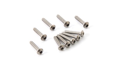 Schrauben 2 x 10mm Hex. Button Head Titanium Tapping Screw 10pcs