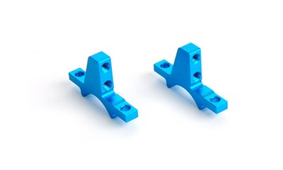 Differenzialträger (Bulkhead) oben Aluminium (2 Stück)