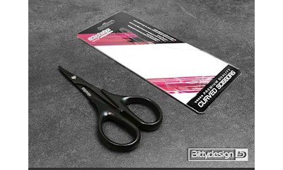 CURVED Tip Polycarbonate Scissors