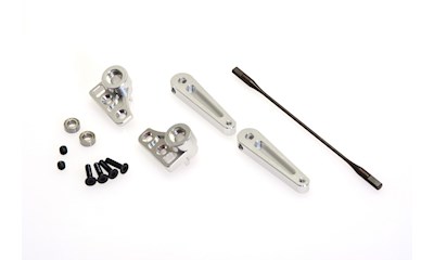 CNC Alu Sway Bar (Front or Rear, silver)