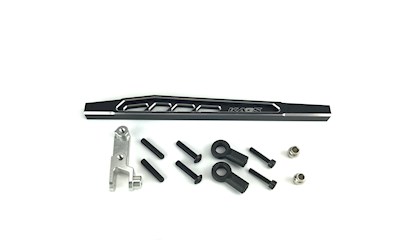 Rear 4th Link Set (Alu, upper right, 117mm)black