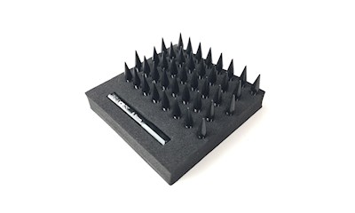 Bullet Spiked Lug Bolts, black w/tool (40pcs)