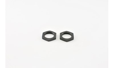 Wheel Hex Nuts 23mm(Matte Black) 2pcs
