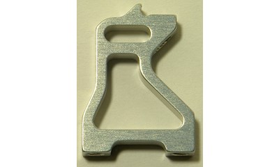 Mittelwelle Halter rechts