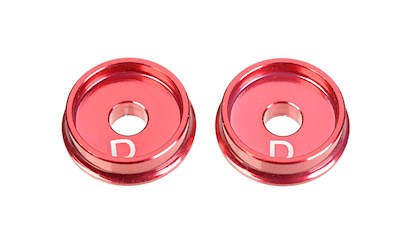 Alum. Lower Arm Cap SSX-12 - D - 1.5mm - 2 pcs