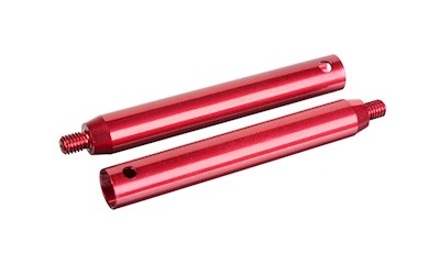 Alum. Side Linkage Damper Tube - 2 pcs