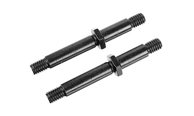 Front Wheel Axle - Steel - 2 pcs