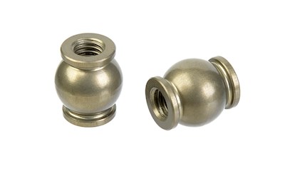 Alum. Pivot Ball - Hardcoated - 2 pcs