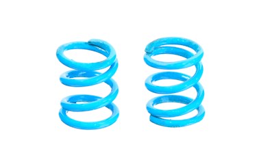 Front Spring Coils - Blue 0.6mm - Hard - 2 pcs