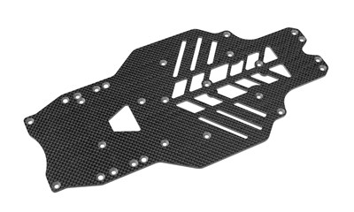 Chassis SSX-10 - Graphite 2.5mm - 1 pc