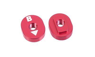 Alum. Excentric Camber Nut - B - 0.5° - 1.5° - 2 pcs