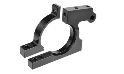Bulkhead -Front Left - 7075 Aluminium -Black - 1 pc