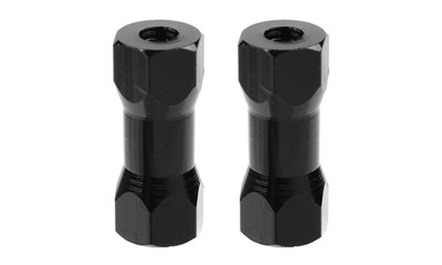 Chassis Post - 15mm - M3 - Black - 2 pcs