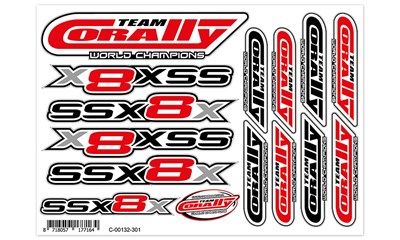 Decal sheet SSX-8X