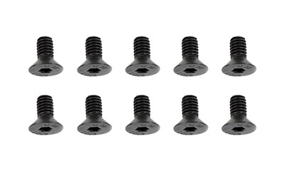 Stahl Schrauben M4 x 8mm - Innensechskant Senkkopf - 10 St
