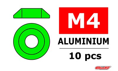 Aluminium Unterlegscheibe - for M4 Linsenkopfschrauben - AD=12mm
