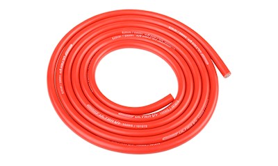 Ultra V+ Silikon Kabel - Extrem hochflexibel - Rot - 14AWG - 1018