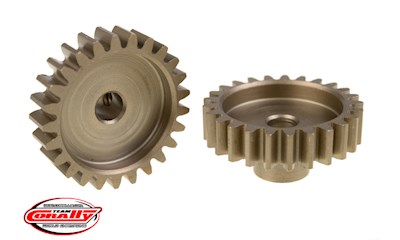 M1.0 Pinion – Short – Hardened Steel - 25 Teeth - ø5mm