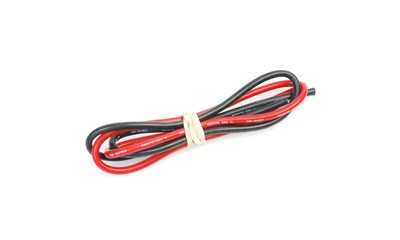 Silicone Wire 12g - Red/Black 2x50cm