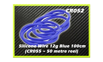 Silicone Wire 12g - Blue 1 Metre