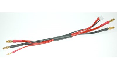 Balance Charge Lead; JST-XHR to 2mm Male 7.4v