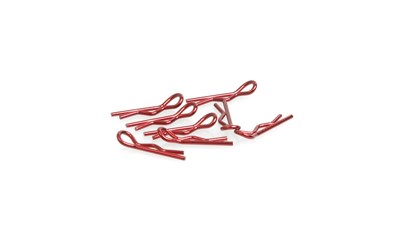 Small Body Clip 1/10 - Metallic Red (8)