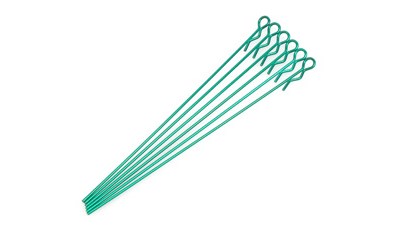 Extra Long Body Clip 1/10 - Metallic Green (6)