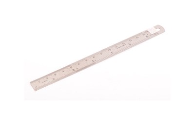 Ruler - 150mm/6inch (Stahl)