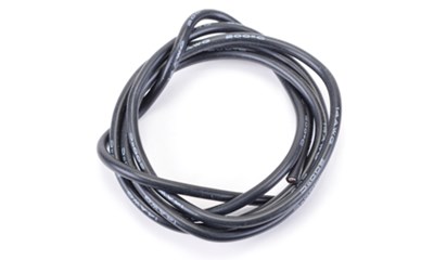 Silicone Wire Black 14 AWG - 1Mtr