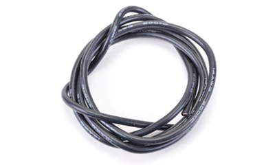 Silicone Wire Black 16 AWG - 1Mtr