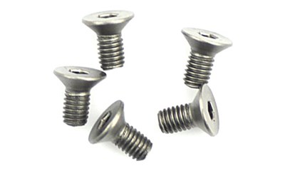 Senkschraube Titanium (Inbus) M3 x 6 (10 Stück)