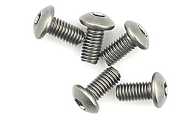 Titanium Caphead Hex Screws M3 x 6 (10 Stück)